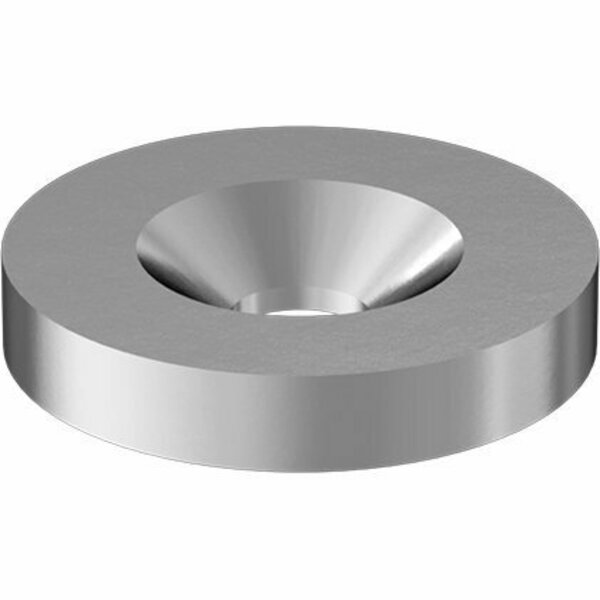 Bsc Preferred 316 Stainless Steel Finishing Countersunk Washer for M5 Screw Size 5.3mm ID 100°Countersink Angle 3127N18